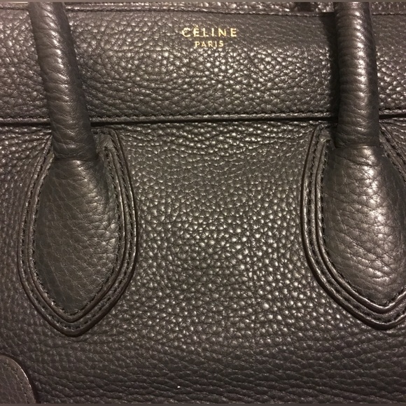 Celine Large Luggage Bag Pebbled Leather - Picture 2 of 7